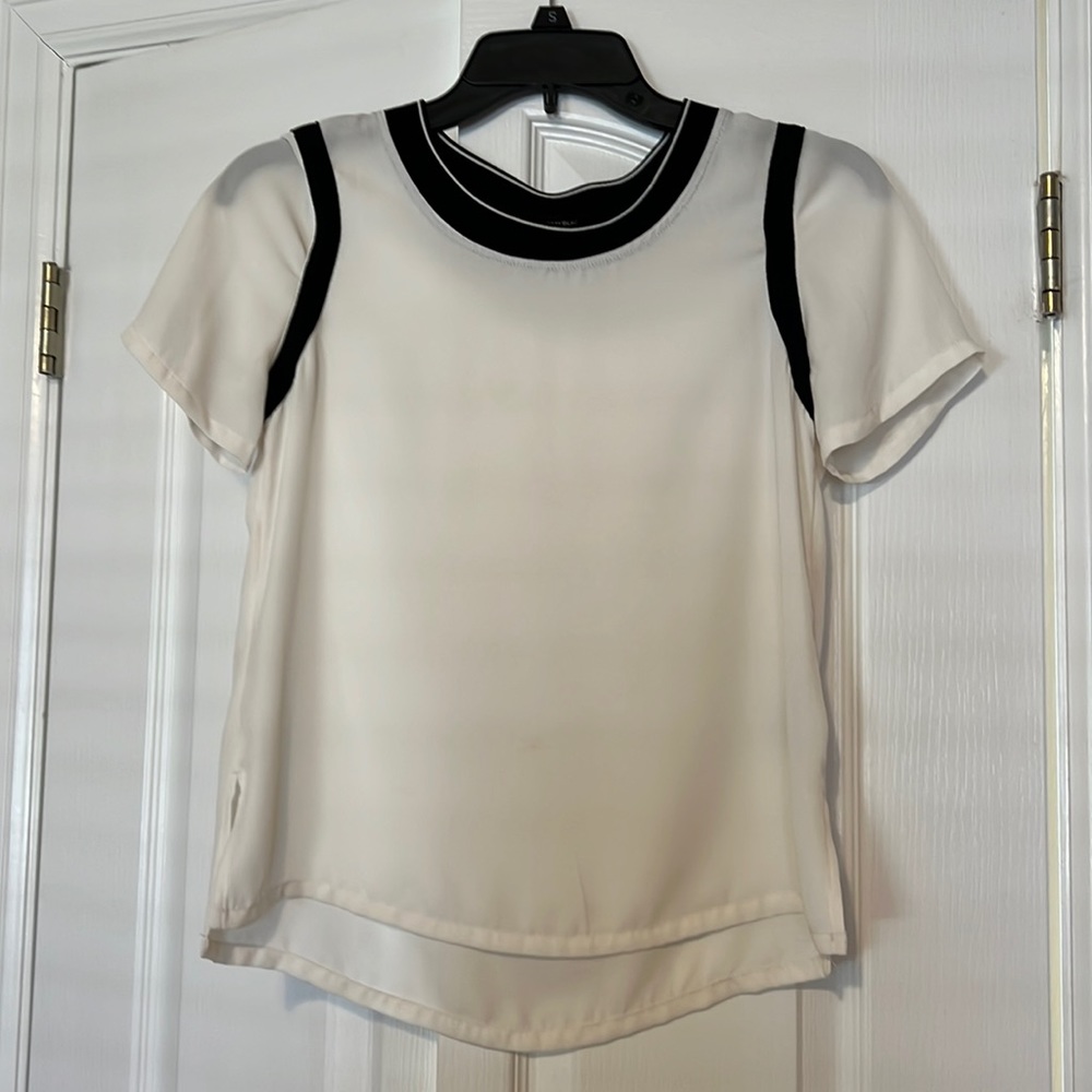 Banana republic white blouse - Petite XXS